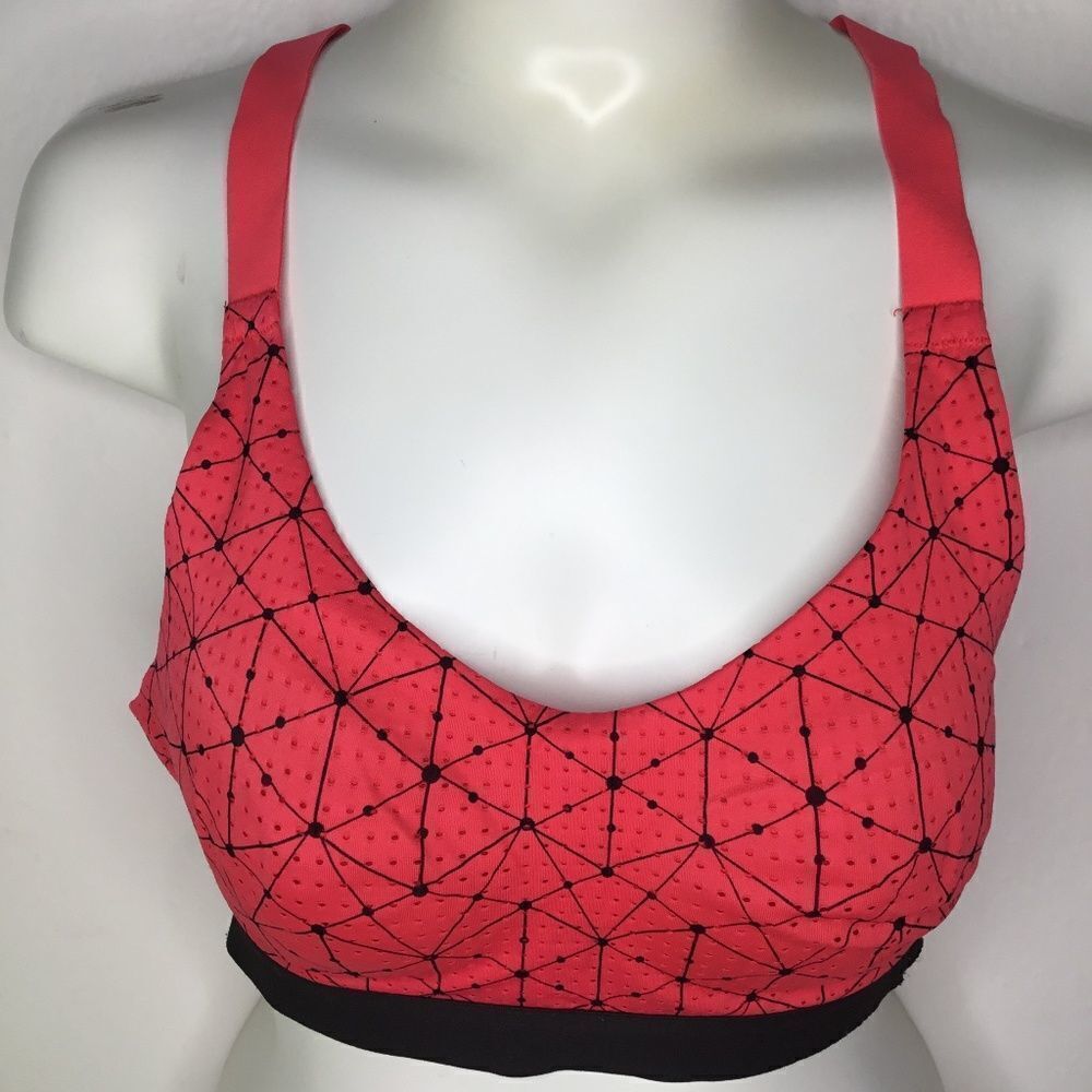 Victoria's Secret VSX Women's‎ Pink/Black Sports Bra Size 32B
